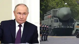 Russian plans to hold drills simulating the use of tactical nuclear weapons