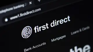 The First Direct website