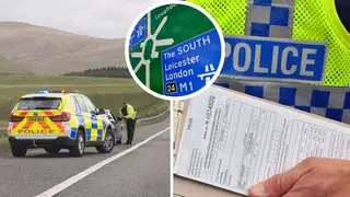 Fake police officer waving 'warrant card' tried to pull over woman on M1 in chilling echo of Sarah Everard's murder