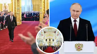 Putin issues chilling threat to the West as Kremlin leader is sworn in for historic fifth term as Russian president