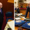 John Swinney is sworn in as Scotland's new First Minister at a ceremony in Edinburgh