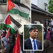 Pro-Palestinian protests have been growing across campuses in the UK