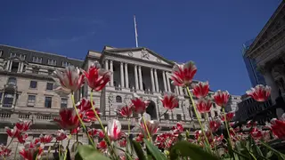 General view of the Bank of England