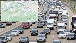 M25 section closes again tonight as drivers warned to pack extra food and drink amid delays and possible Ulez charge