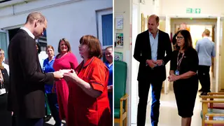 Prince William gave an update on Kate's cancer diagnosis during his visit to Cornwall.