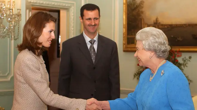 President Assad with The Queen