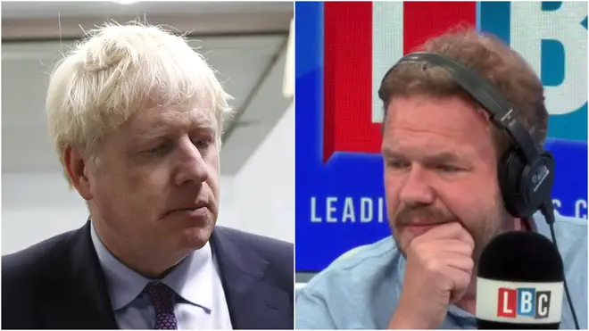 James O&squot;Brien said Mr Johnson looked "rattled"