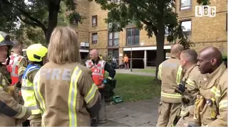 Flat explosion in Tooting