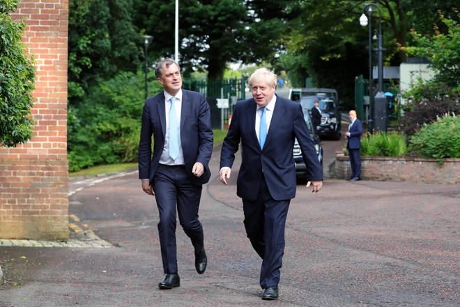 Boris Johnson Visits Northern Ireland