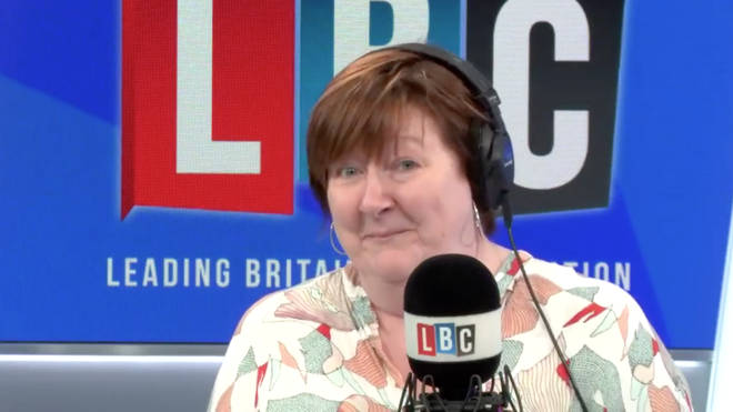 Shelagh could not help cracking a smile at times during the call