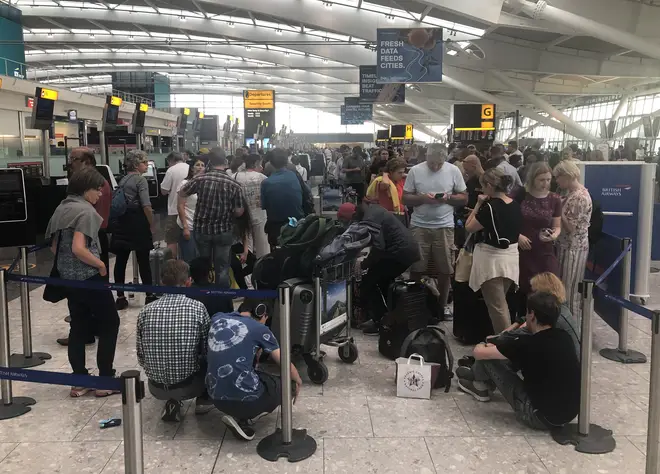 Delays at Heathrow in July