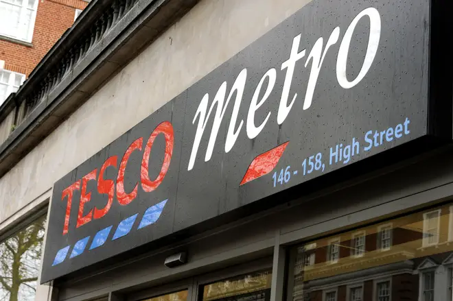 Tesco Metro store in central London