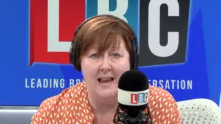 Shelagh Fogarty was able to instantly prove the caller wrong.