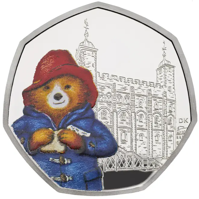 One coin sees Paddington outside the Tower of London