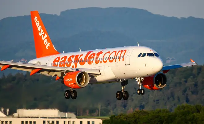 The incident happened on an EasyJet flight from France to England