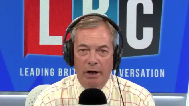 Nigel became very emotive while addressing the leaked government report