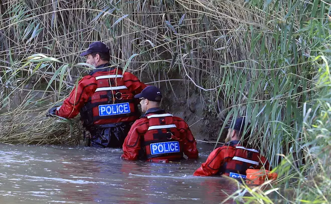 Specialist diving teams have been brought in for the search.