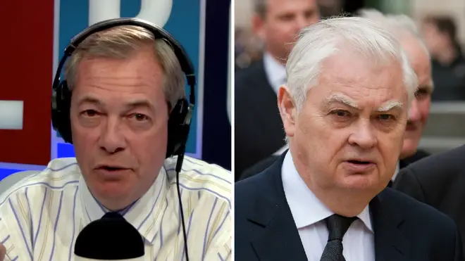 Lord Lamont told Nigel Farage the House of Lords has "overstepped the mark" on Brexit.