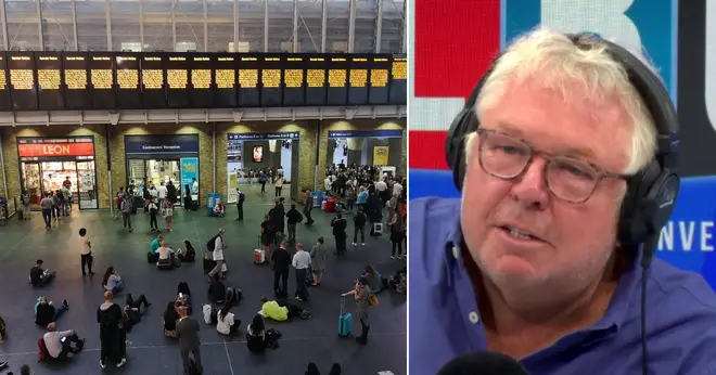 Nick Ferrari is angry about the closure of King's Cross