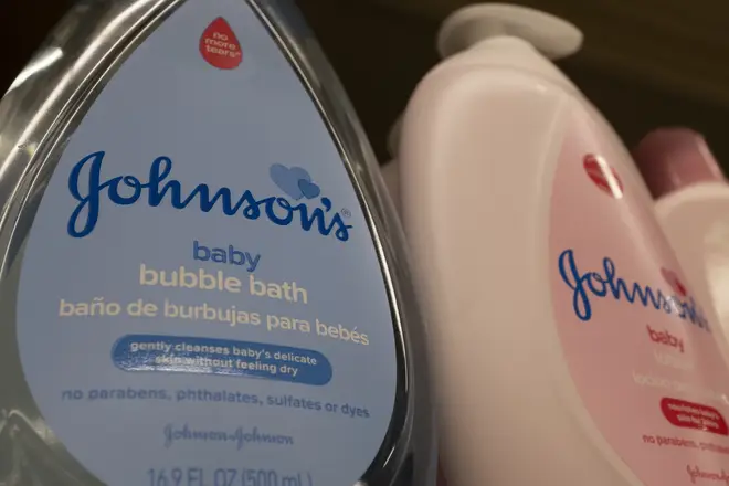 Johnson & Johnson are being fined $572 million in a landmark ruling.