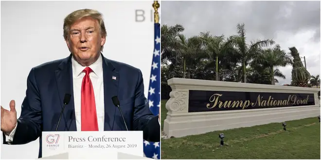 Donald Trump at the G7 Summit in Biarritz