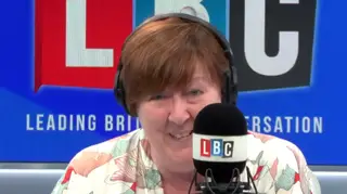 Shelagh was left laughing with disbelief