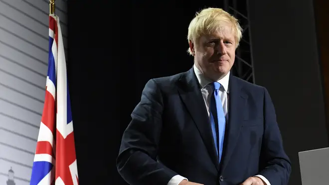 Boris Johnson confirmed he was asking the Queen for a suspension - but insisted it was not because of Brexit