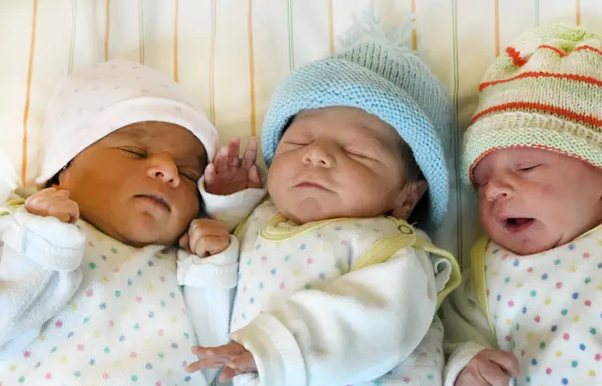 The ONS has revealed the most popular baby names