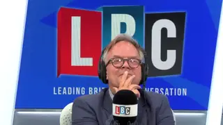 Matt Frei witnessed two callers going head-to-head over protest and Brexit