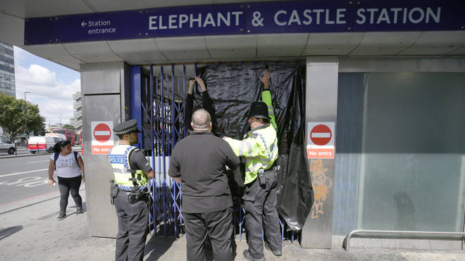 A 24-year-old man was fatally stabbed at Elephant and Castle station