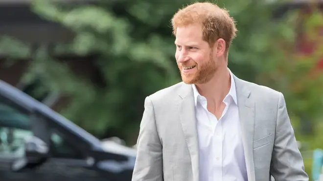 Prince Harry arrives in Amsterdam ahead of launching Travalyst
