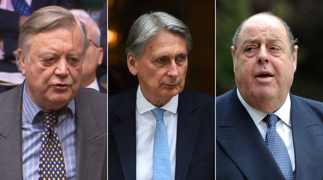 Ken Clarke, Philip Hammond and Nicholas Soames all had the whip withdrawn