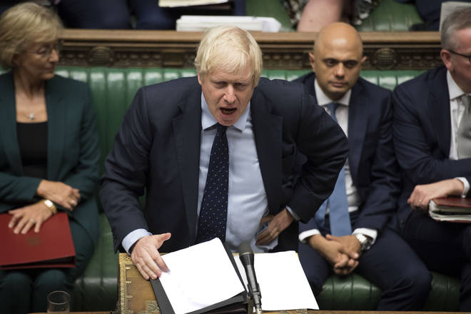 Boris Johnson was forced to sack rebels ahead of today's key vote