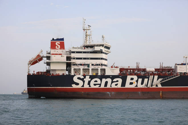 Seven crew members have reportedly been released from the tanker