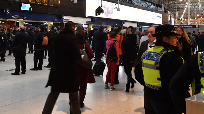 Crimes across Britain's rail networks have increased by 12 per cent