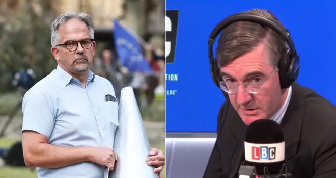 Jacob Rees-Mogg was involved in an unedifying row with Dr David Nicholl