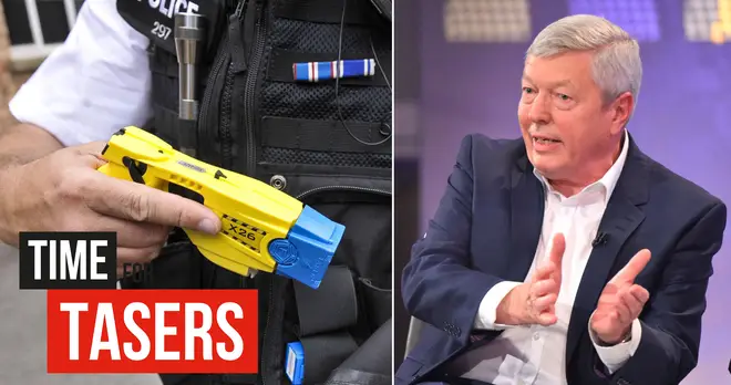 Alan Johnson backed the campaign Time For Tasers