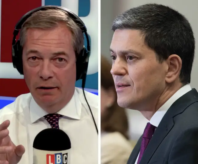 Nigel Farage David Miliband