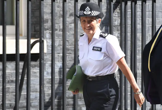 Metropolitan Police Commissioner Cressida Dick has been made a Dame