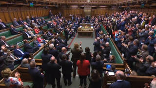 The Commons erupted into chaos on Monday night as it was prorogued until October