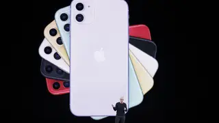Tim Cook launched the iPhone 11 from the Steve Jobs Theater