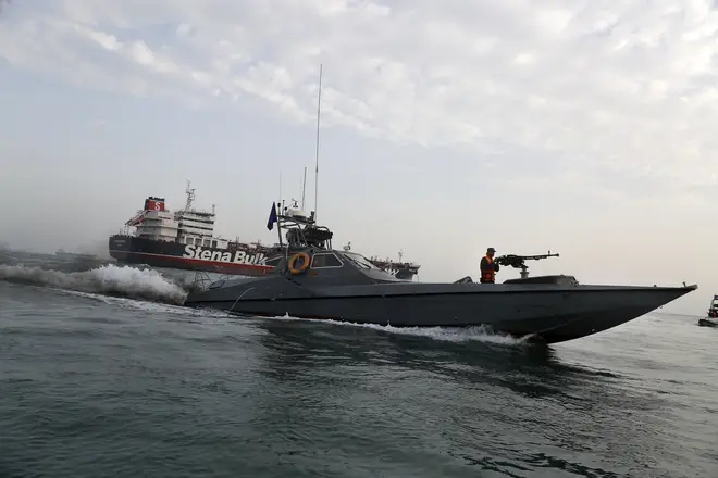 File photo: Issues including the seizure of a British tanker in the Gulf have heightened tensions