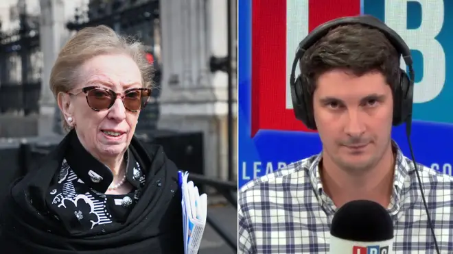 Tom Swarbrick had a feisty exchange with Dame Margaret Beckett