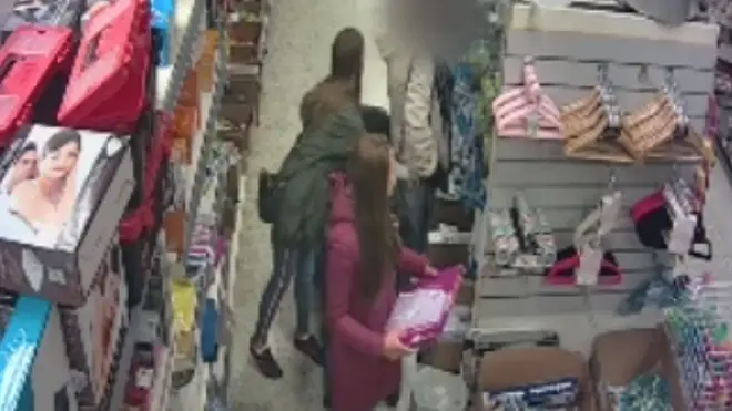 Police want to trace two women who stole from an elderly woman in a shop in London