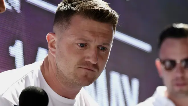 Tommy Robinson may be released at the weekend