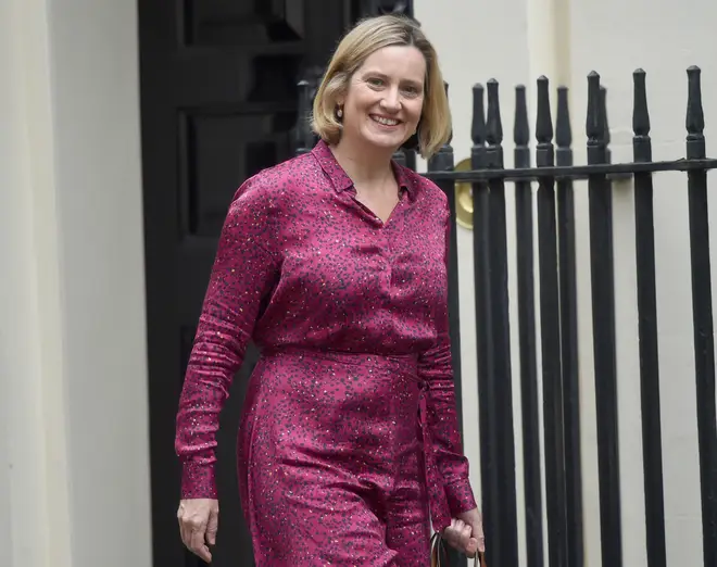 Amber Rudd quit Boris Johnson's Cabinet on Saturday