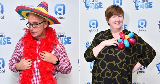 LBC presenters get in the spirit for Make Some Noise Day 2018