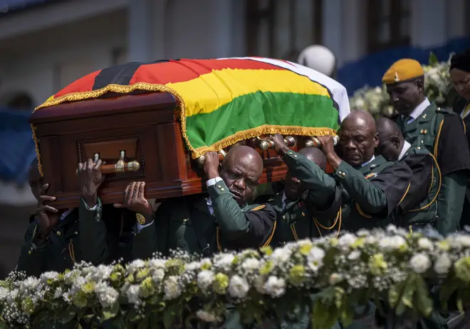 Robert Mugabe died on 6 September 2019