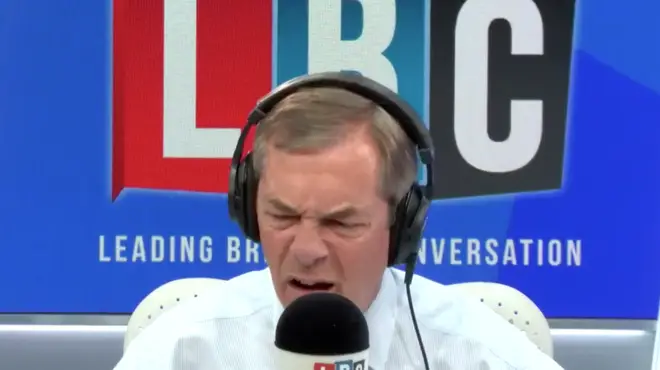 Nigel Farage was surprised by this caller's support for David Cameron