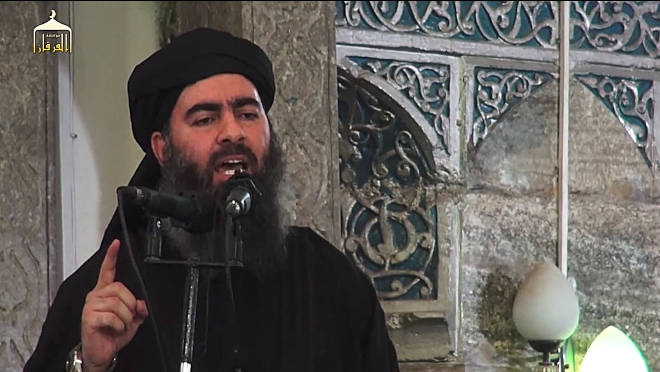 Abu Bakr al-Baghdadi declared the caliphate in 2014